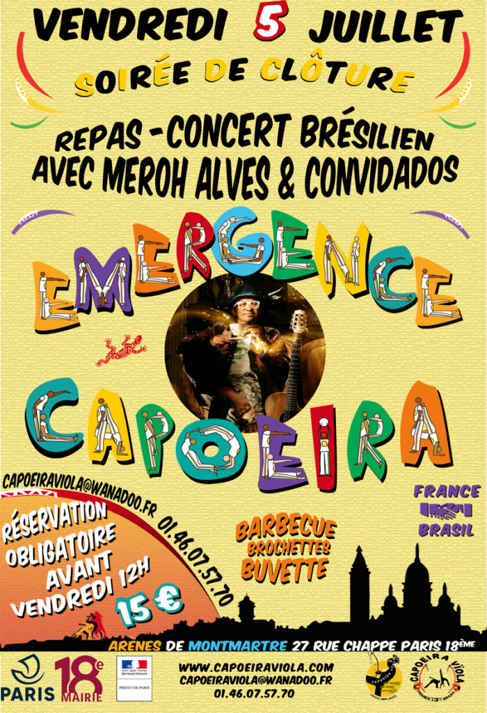 Repas-concert Meroh Alves - Capoeira viola