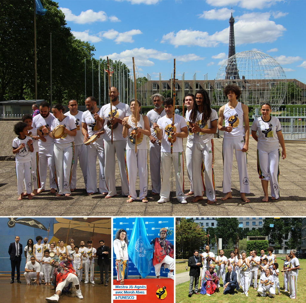 A l'occasion de la semaine de l'Amérique Latine et des Caraïbes à l' Unesco, la capoeira est mise à l'honneur avec Capoeira Viola !